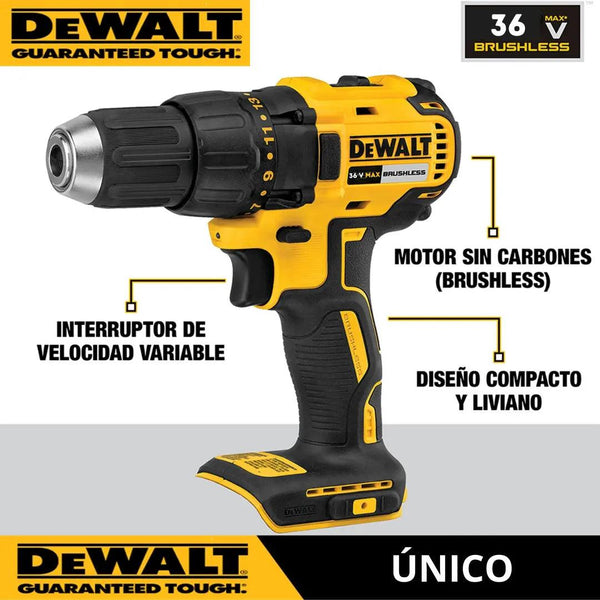 Kit Taladro DeWalt 36V + 2 Baterías + Kit Herramienta 26 Pcs 🎁 SOLO HOY con Estuche REGALO Tienda Colombia