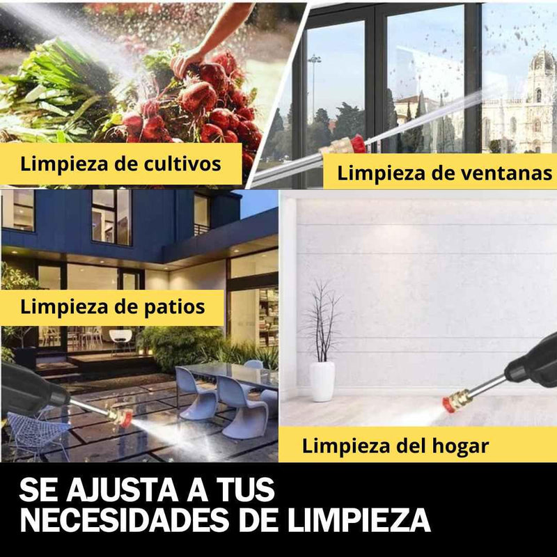 HIDROLAVADORA PORTÁTIL INALÁMBRICA + BATERIA Tienda Colombia