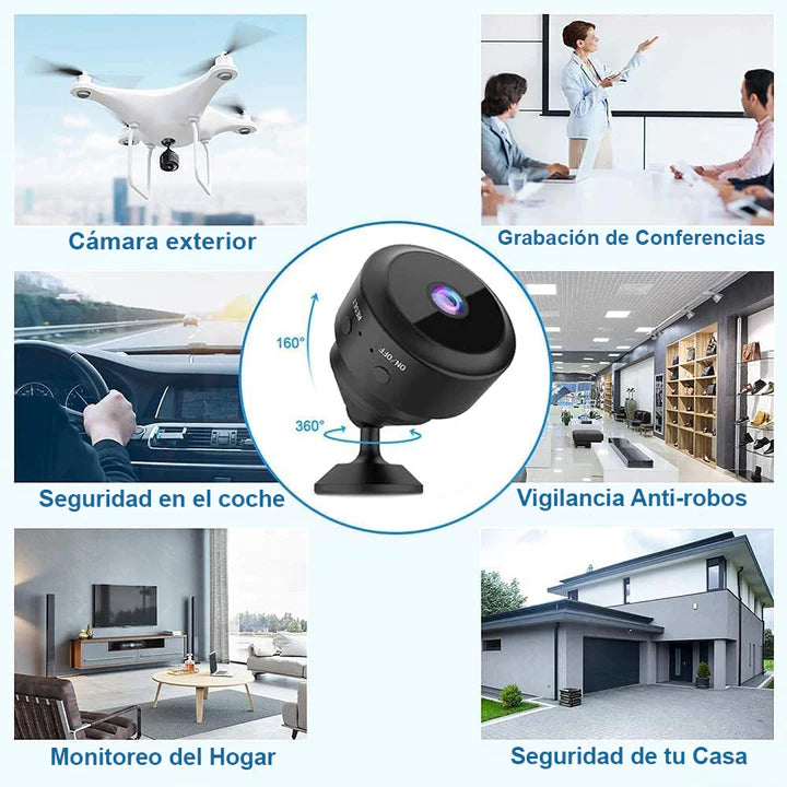 NUEVA MINI CAMARA ESPIA🕵️- Protección en cualquier situación.