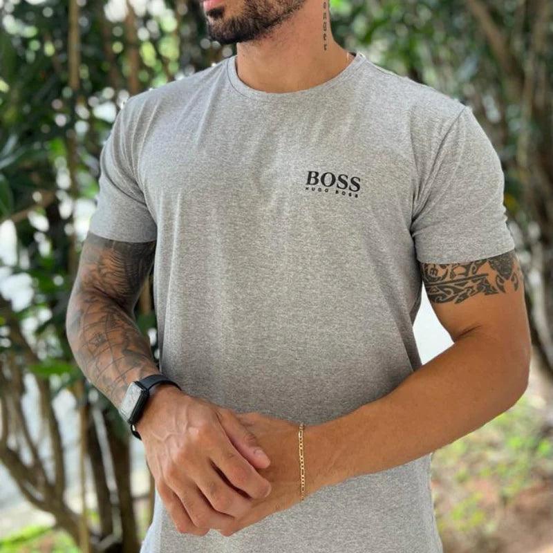 [Compra 2 y llévate 5] Kit 5 Camisetas Hugo Boss + Perfume Giorgio Armani de Regalo - ¡OFERTA 50% SOLO HOY! Tienda Colombia