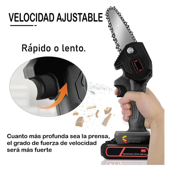 Mini Motosierra De Mano Portátil Ergonómico Recargable 24v - Offertienda