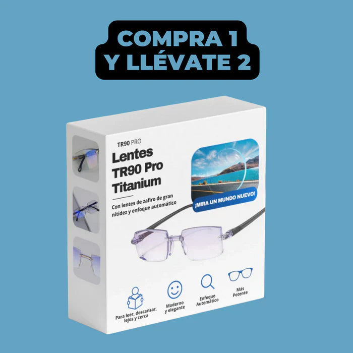 Gafas TR90 Pro Titanium FM! COMPRA 1 Y LLEVE 2 + Guía Práctica para Mantener una Salud Ocular Óptima Tienda Colombia