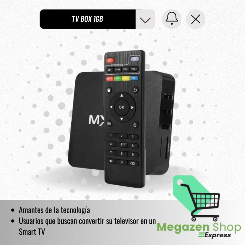 Decodificador TV Box Pro +1000 canales HDTV 4K - Offertienda